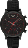 Emporio Armani Luigi Chronograph Black Dial Watch For Men  AR11024