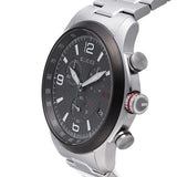 Gucci G Timeless Chronograph Grey Dial Silver Steel Strap Watch For Men - YA126238