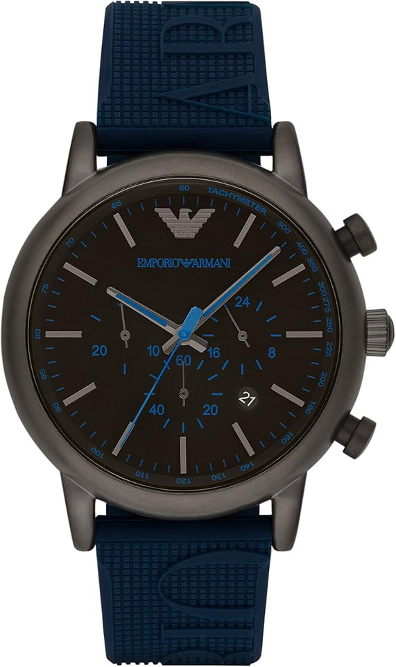 Emporio Armani Luigi Chronograph Black Dial Watch For Men  AR11023