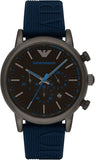 Emporio Armani Luigi Chronograph Black Dial Watch For Men  AR11023