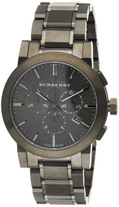 Burberry Mens /Gents The City Grey Stainless Steel Chronograph  Watch BU9354