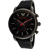 Emporio Armani Luigi Chronograph Black Dial Watch For Men  AR11024