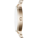 Emporio Armani Dress Quartz Gold Dial Gold Steel Strap Watch For Women - AR11062