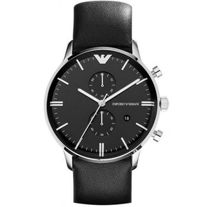 Emporio Armani Chronograph Black Dial Watch For Men  AR0397