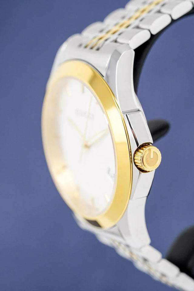 Gucci G-Timeless Men's Watch Two-Tone YA126409