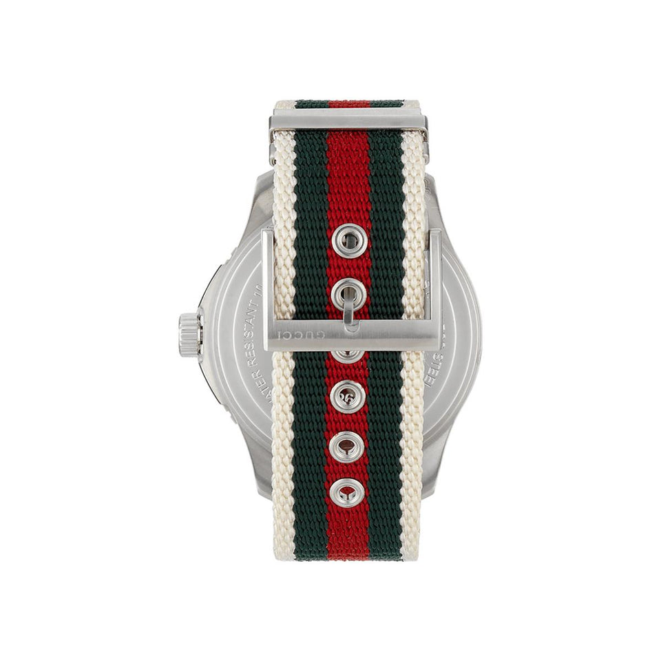 Gucci YA126231 Sport White Dial 44MM Stainless Steel SWISS MADE