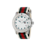 Gucci YA126231 Sport White Dial 44MM Stainless Steel SWISS MADE