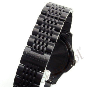 GUCCI G-TIMELESS 44 MM BLACK DIAL MEN'S QUARTZ ANALOG WATCH YA126202